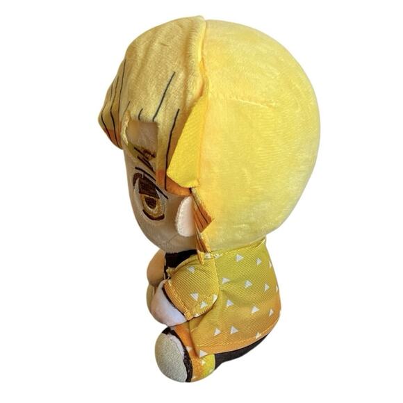 Zenitsu Agatsuma 8" Plush Stuffed Doll Anime Demon Slayer Kimetsu no Yaiba - Picture 4 of 10